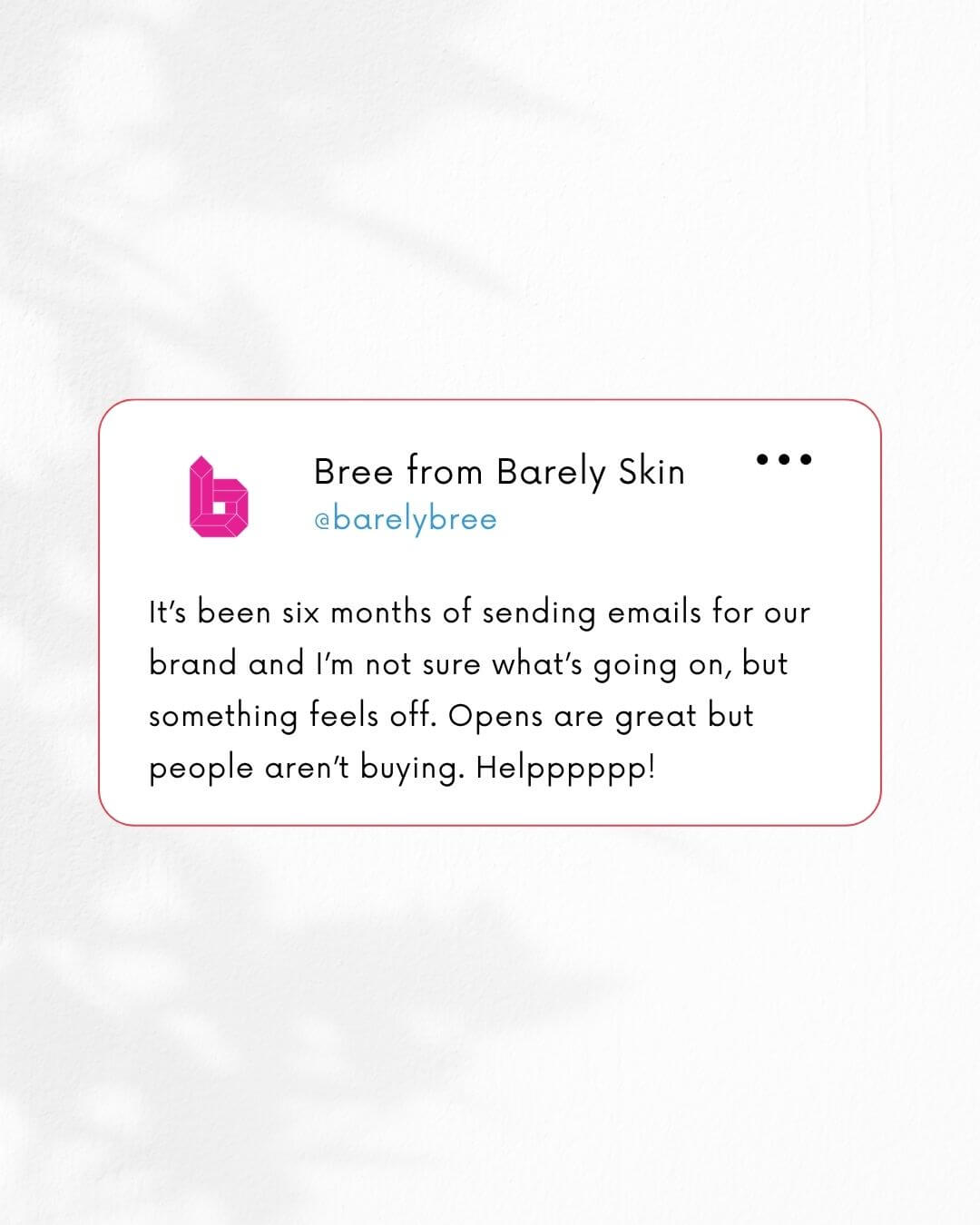 email strategist and copywriter for ecommerce businesses