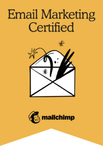 mailchimp certified email copywriter